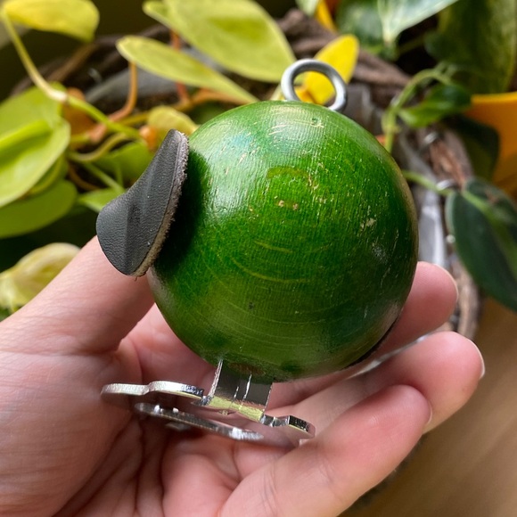 MCM wooden / leather bottle opener bar cart accessories - Picture 2 of 6